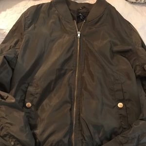 Olive Bomber jacket